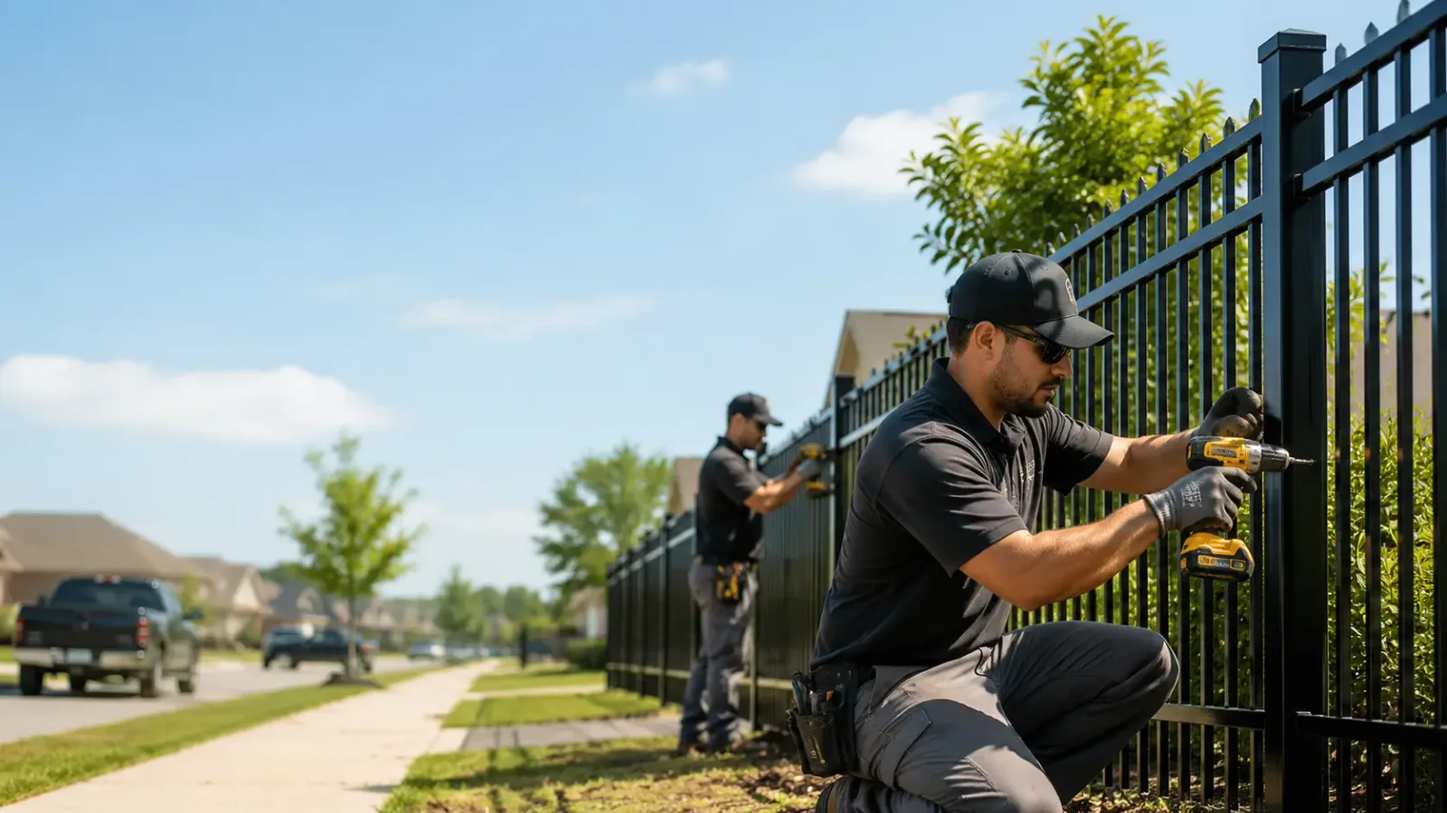 Metal Fence Installation in Derby, NY